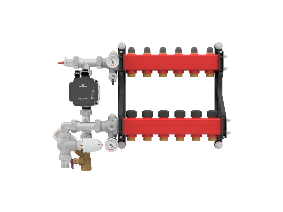 Kunststof verdeler met HT-module