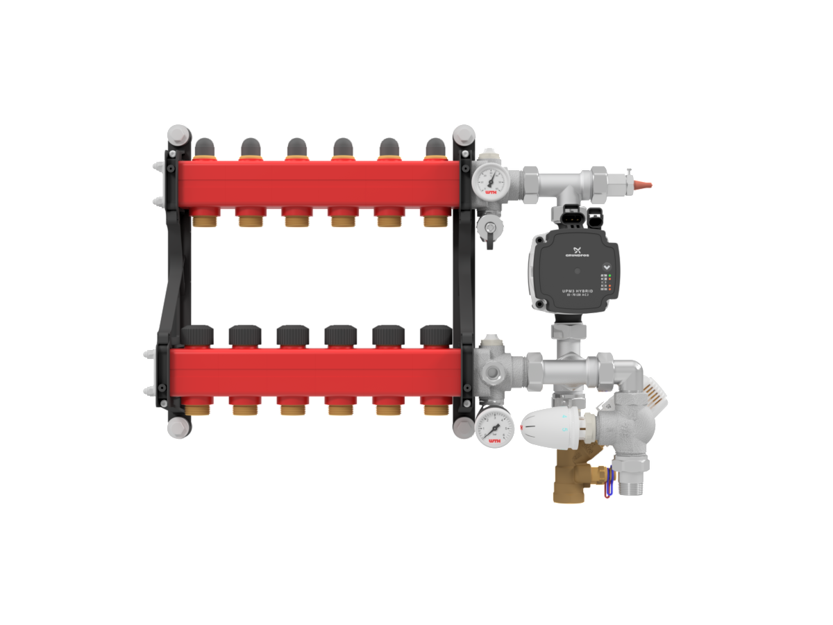 Kunststof verdeler met HT-module